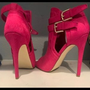 Hot Pink High Heels